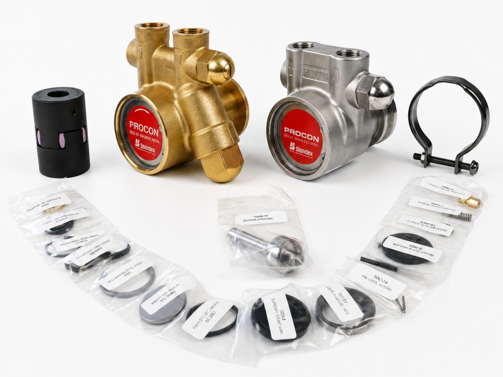 Procon Pumps, repair kits, adapters